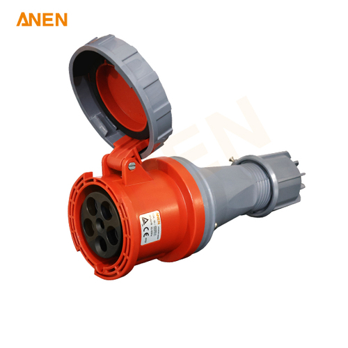 IEC60309 415V/63A 5P Cord-Mount Connector 560C6W