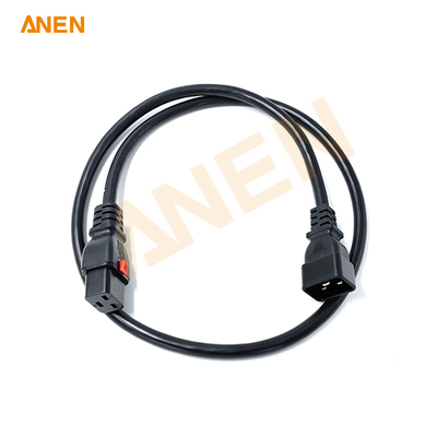 250V 20A C19 to C20 Locking Power Cable