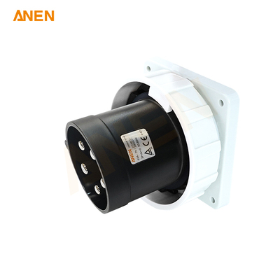 IEC60309 480V/63A 5P Panel-Mount Plug Inlet 560B7W