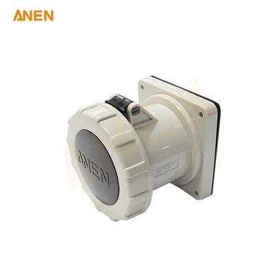 IEC60309 480V/125A 5P Panel-Mount Receptacle 5100R7W