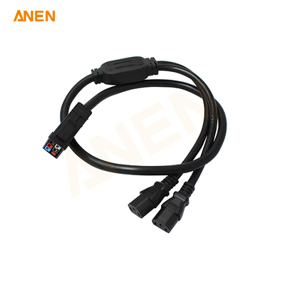 C13（2PCS）20A/250V to P33 PA45 50A/600V Split Power Cable