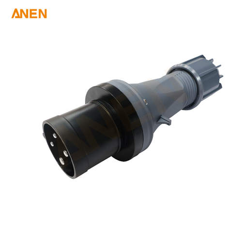 IEC60309 IP44 480V/63A 4P Cord-Mount Plug