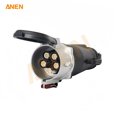 High-Current 630A Industrial Coupler – IP67 5-Pin CEE Industrial Socket