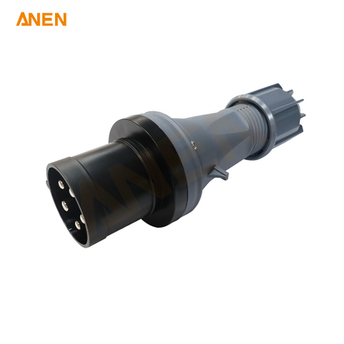 IEC60309 IP44 480V/63A 5P Cord-Mount Plug