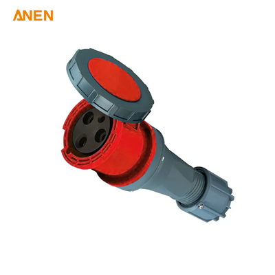 125A Industrial Socket (2P+PE) – IP67 CE Industrial-Style Power Connector
