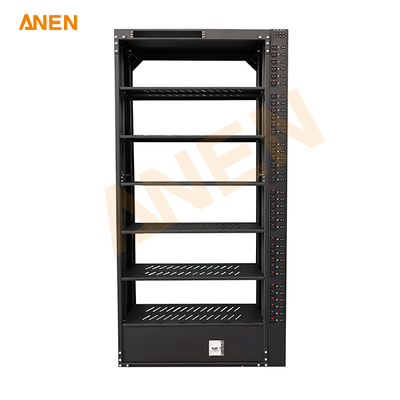 ANEN Server Rack with 40 Ports C19 PDUs – Premium Mining Rack with PDU Integration