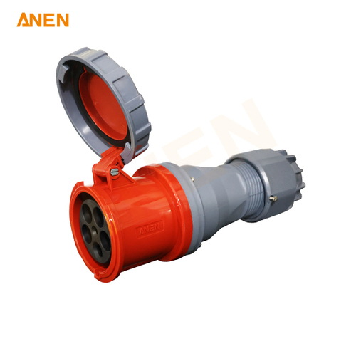 IEC60309 415V/125A 5P Cord-Mount Connector 5100C6W