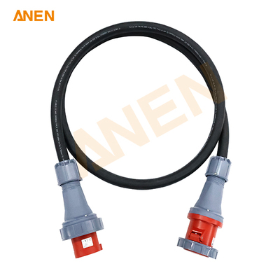 63A CEE Plug & Socket to 6AWG Type W Cable