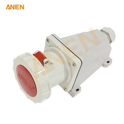 Reliable 125A CEE Panel Mount Socket – High-Performance, IP67 Waterproof, CE Certified